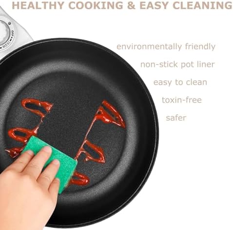 Dezin 15L Electric Steamer Pot with Non-Stick Coating