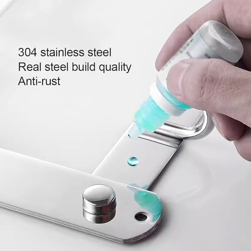 ANBKStainless Steel Towel Shelf for Bathroom Efficient Durable and Stylish
