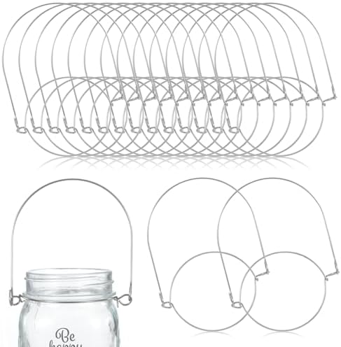 Vin Beauty 16-Piece Mason Jar Hangers