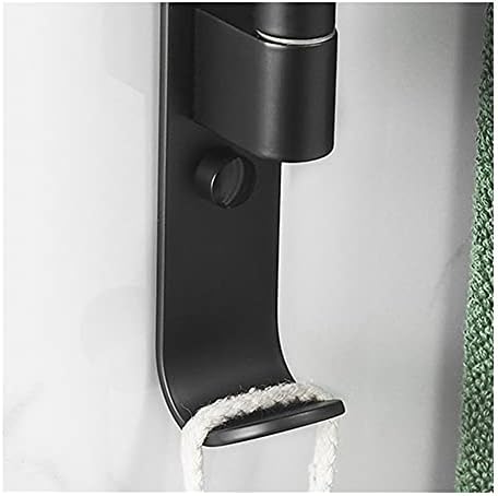 Sturdy Black Towel Rail for Your Bathroom