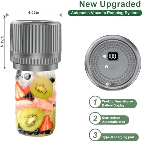 UNIVERSE M12 Electric Jar Vacuum Sealer