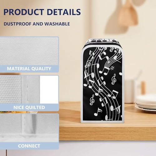 Todiya Music Notes Can Opener Cover
