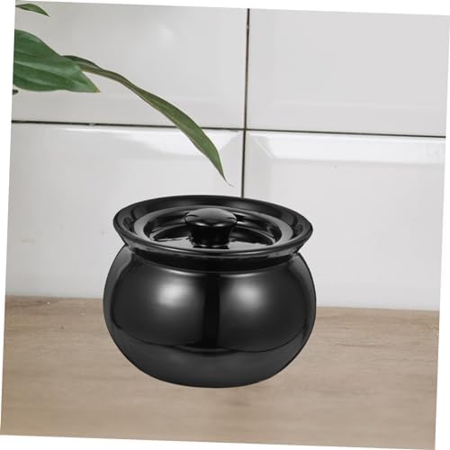 Crock Pot with Lids Clay Soup Bowl for Home Cooking