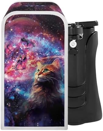 Galaxy Cats Print Electric Can Opener Dust Cover