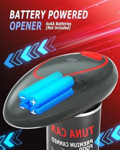 One-Click Can Opener - Soft Safe Easy for Seniors