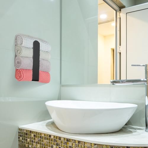 Wall-Mounted Towel Rack