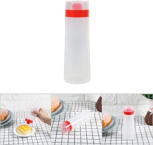 Aramox Set of 4 FourHole Squeeze Bottles