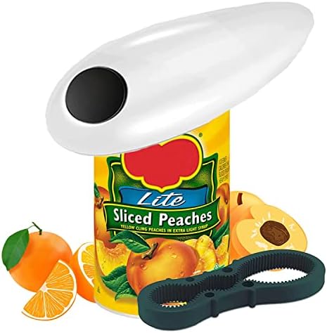 One-Touch Electric Can Opener for Safe Use