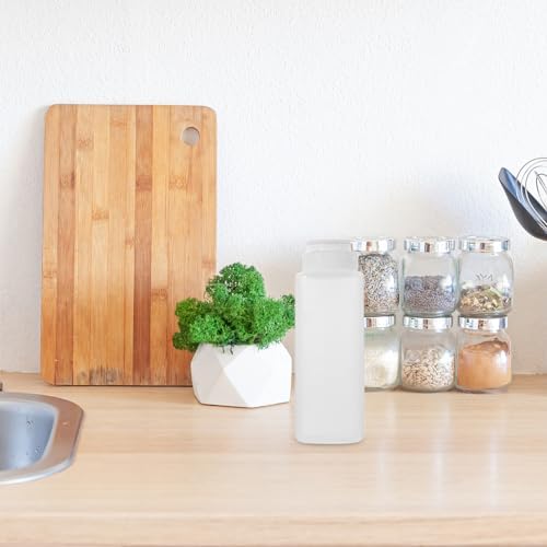 Sleek condiment bottles keep your kitchen organized