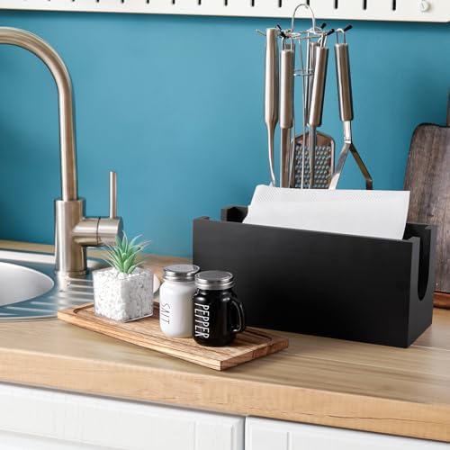 Rustic Wall-Mounted Paper Towel Holder for Home Commercial Use