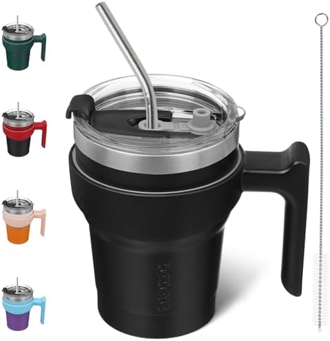 Stainless Steel Tumbler with Handle 10 oz