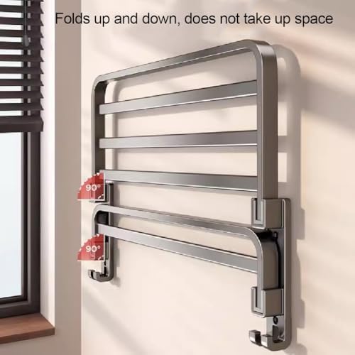 Introducing the AnnBKA Wall-Mounted Towel Rack Perfect for Bedrooms Bathrooms Beyond