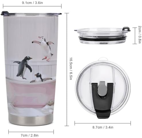 Stainless Steel Bathroom Penguin Tumbler
