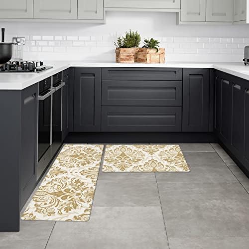 Libaoge Kitchen Mat Rug Set 2 Piece