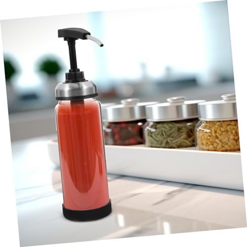 TIDTALEO Syrup Pump Bottle 300ml