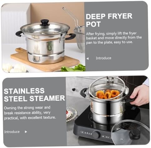 Stainless Steel Deep Fryer Pot