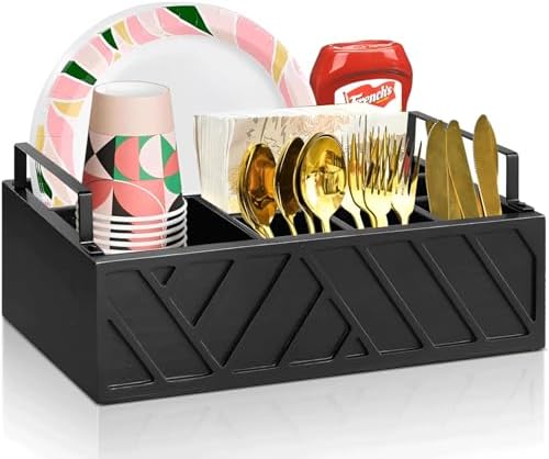 A2Z Ihdt Paper Plate Dispenser Black