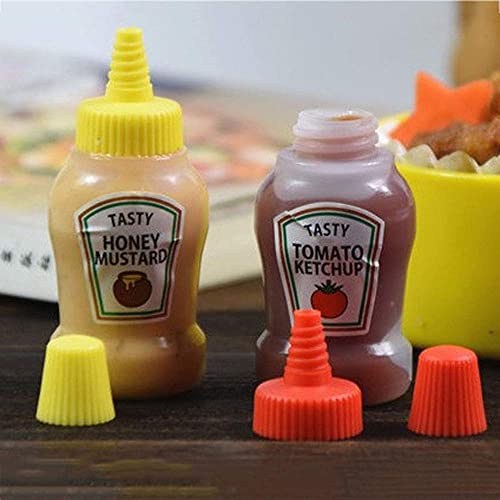 Perfect 2-Piece Squeeze Ketchup Bottles for Adults