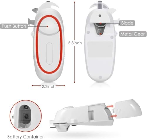 One-Tap Electric Can Opener