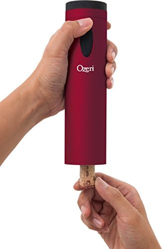 Ozeri OW08A-R Red Engine Electric Wine Bottle Opener
