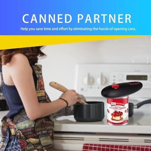 Easy Can Opener for Seniors No Sharp Edges Safe and Effective