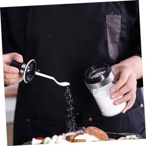 Elegant Glass Condiment Storage