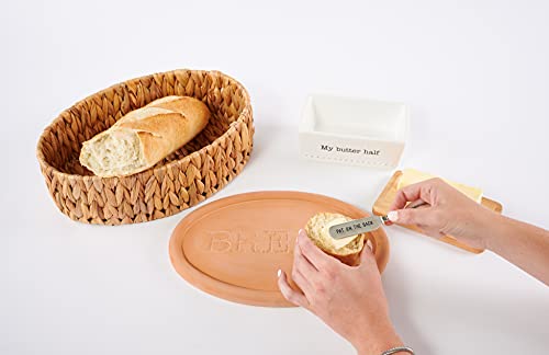 Mud Pie Terracotta Bread Warming Set