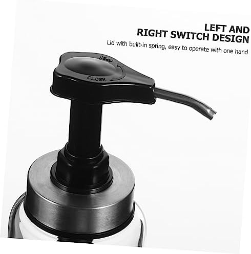 500ml Black Sauce Press Bottle for Ketchup and Salad Dressing