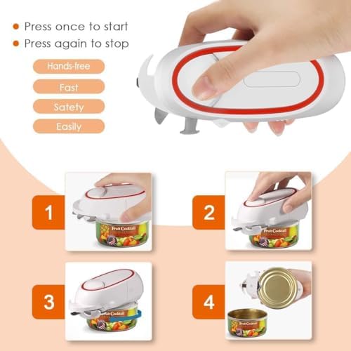 One-Tap Electric Can Opener