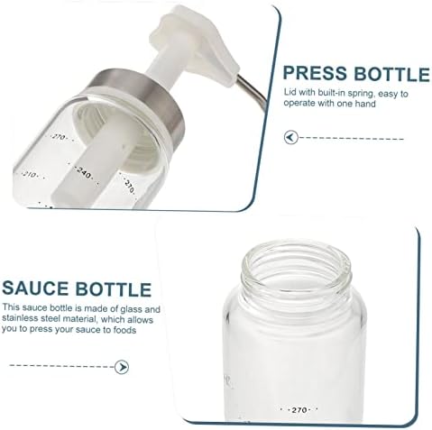 COLLBATH 300ml Salad Dressing Squeeze Bottle