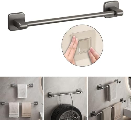 Modular Wall-Mounted Towel Rack Easy to Install No Drilling Required