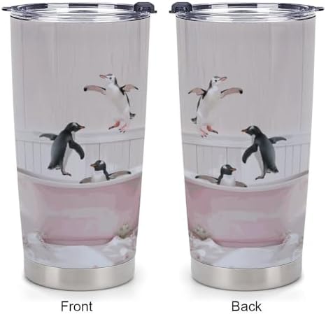 Stainless Steel Bathroom Penguin Tumbler