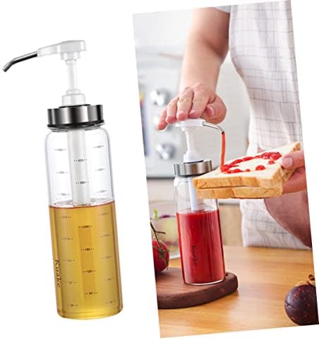 Convenient 500ml Ketchup Dispenser for Glass Bottles