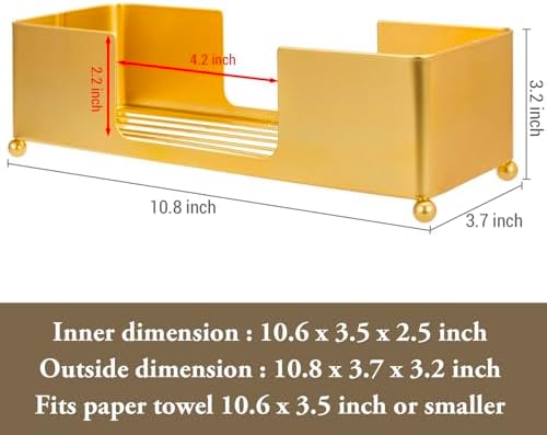 MyGift Paper Towel Holder Tray