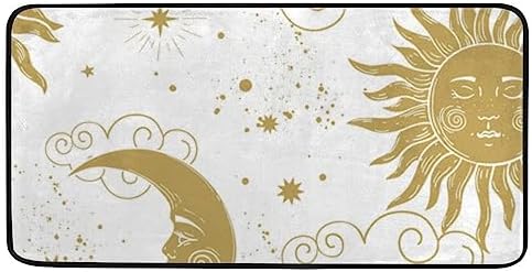 Hapuxt Long Kitchen Rugs 39x20 inches Soft Non-Slip Washable