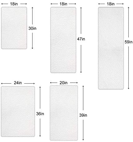 21th Birthday Kitchen Rug 18x47 inches