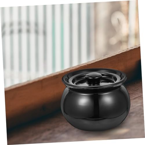 Crock Pot with Lids Clay Soup Bowl for Home Cooking