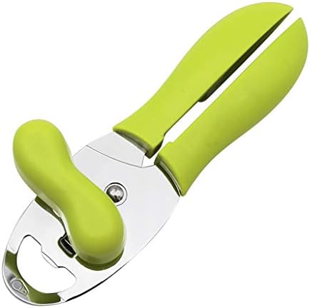 Stainless Steel Can Opener Senior-Friendly Design