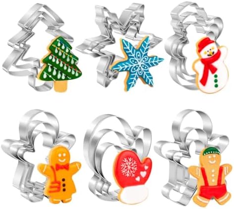 Joyful Christmas Cookies 18 Unique Shapes