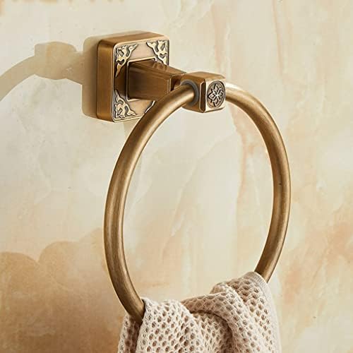 Brilliant antique brass towel rack DCIustfHE