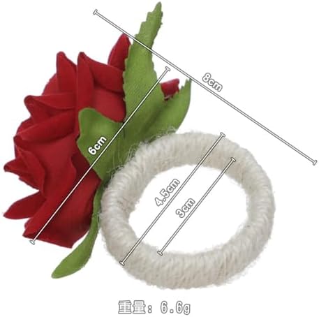 Charm of Roses Napkin Rings Set by werdecade
