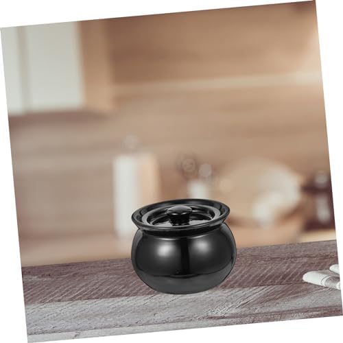 Crock Pot with Lids Clay Soup Bowl for Home Cooking