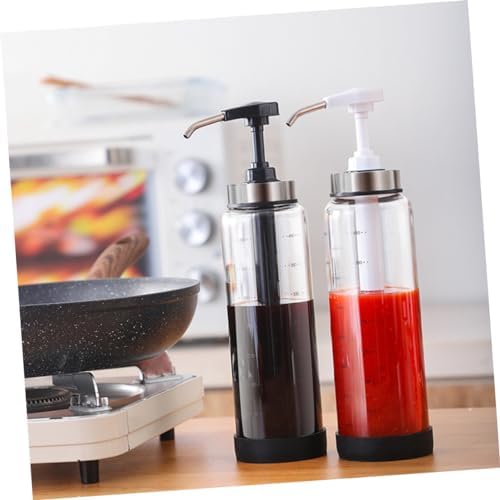 convenience and space-saving ketchup and salad sauce bottle with 500ml capacity