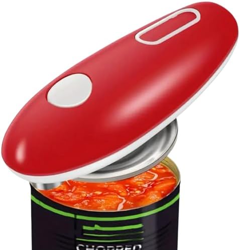 Electric Can Opener for Seniors Smooth Edge Safe Design