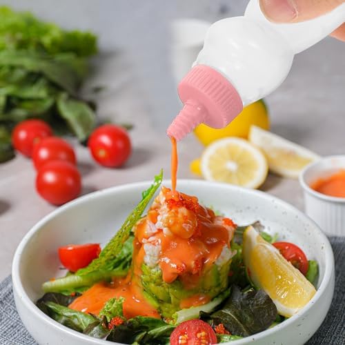 HOLIDYOYO Bear Shape Mini Sauce Bottles