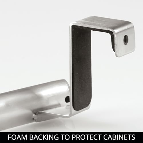 InterDesign Axis Curved Over-the-Cabinet Kitchen Bar Holder