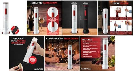 Kbro Rechargeable Wine Opener