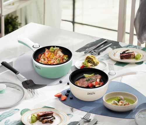 Dezin 15L Electric Steamer Pot with Non-Stick Coating
