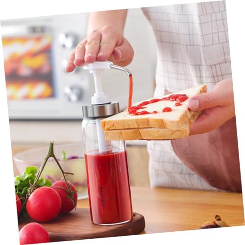 convenience and space-saving ketchup and salad sauce bottle with 500ml capacity