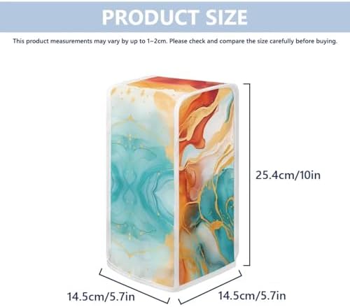 Flashideas Orange Marble Can Opener Dust Cover Durable Kitchen Essential